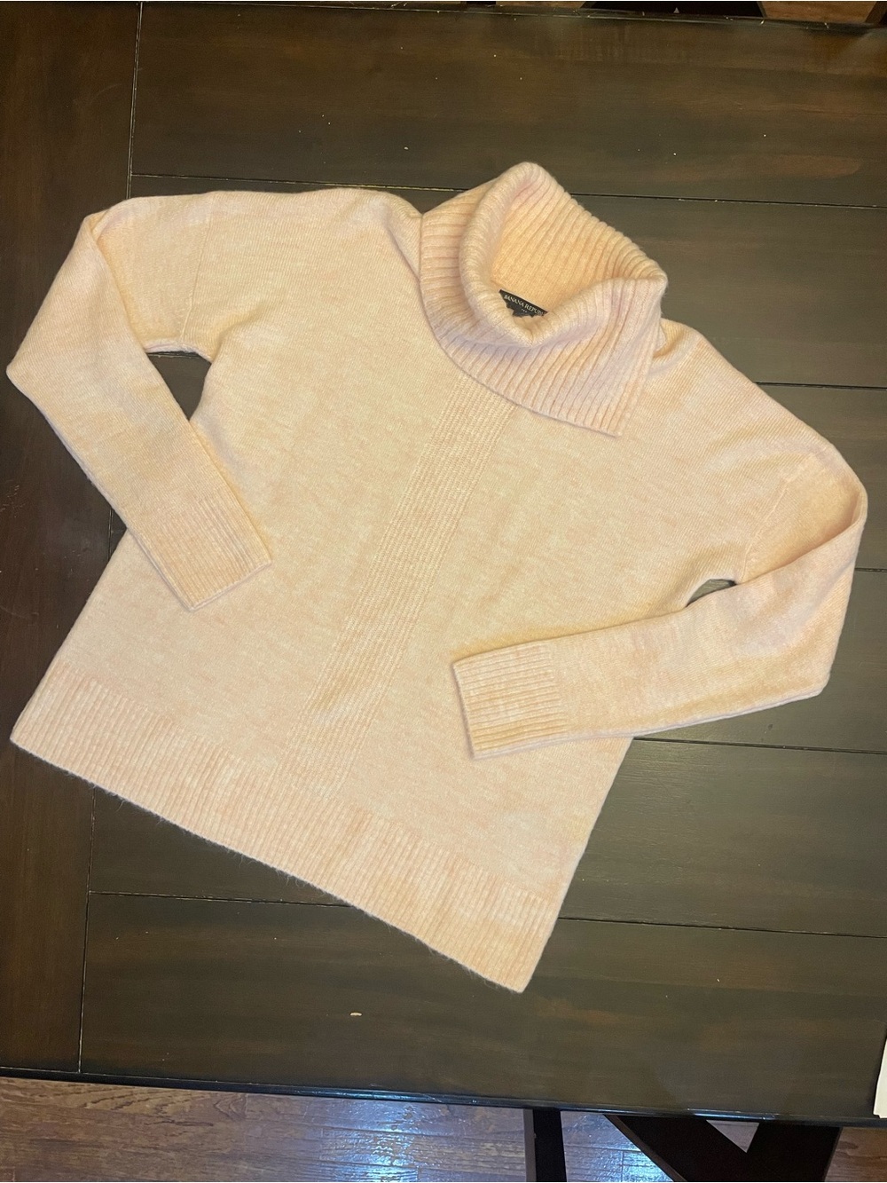 Banana Republic Pale Pink Cowl Neck Sweater